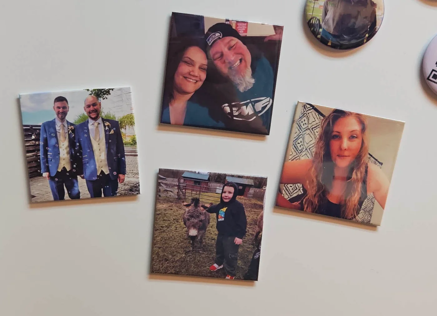 Square 3" Magnets SET OF 6